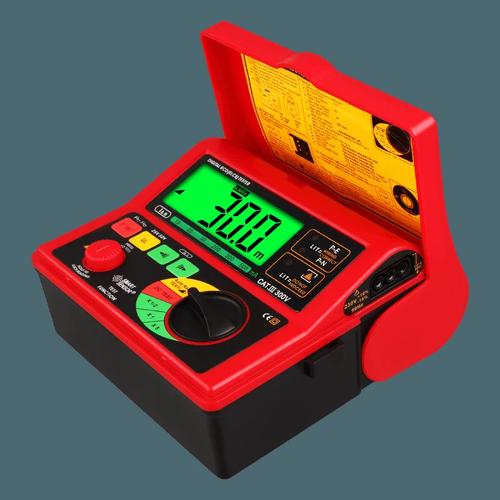 ?，攁r5406漏電開關測試儀數字 漏電保護器測試儀 線路漏電檢測儀