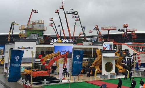 晉工機(jī)械以科技感特裝展臺設(shè)計(jì)參展2021長沙國際工程機(jī)械展覽會