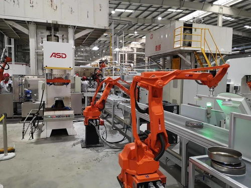 錢江機器人 愛仕達(dá)智能工廠 國產(chǎn)機器人規(guī)?；瘧?yīng)用新樣本